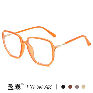 กรอบแว่นตา Yingtai Eyewear TR90 ทรงเรขาคณิต ป้องกันแสงสีฟ้า สำหรับผู้หญิง - Product Image 4