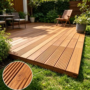 <span class=keywords><strong>Parquet</strong></span> en <span class=keywords><strong>bambou</strong></span> <span class=keywords><strong>massif</strong></span> en promotion, surface lisse, finition brillante, avec système de pose par clic - Product Image 3