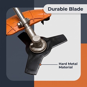 Cortasetos Multifuncional de Grado Industrial con una Sola <span class=keywords><strong>Cuchilla</strong></span>, de Barra Larga, a Gasolina, de 52 cc, para Jardín - Product Image 4