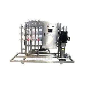 Otomatik 1000LPH 2000LPH 98% tuzdan arındırma oranı/99% UV RO sistemi su arıtma ekipmanları makinesi