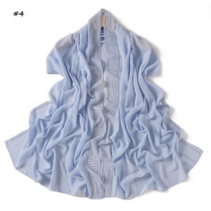 ผ้าพันคอแฟชั่นสีพื้นประดับคริสตัลแบบติดร้อน สไตล์ฮิต ขายดีประจำปี 2026 เหมาะสำหรับผู้หญิงมุสลิม - Product Image 4