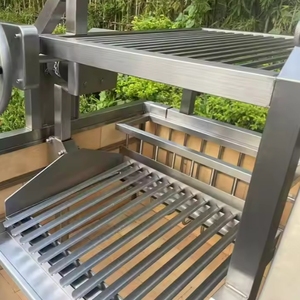 เตาถ่านย่างบาร์บีคิวแบบทำงานหนักสำหรับร้านอาหารในโรงแรมสำหรับจัดเลี้ยงเชิงพาณิชย์สไตล์อาร์เจนตินา - Product Image 4