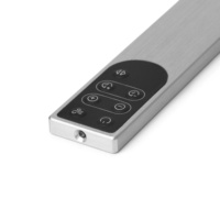 Nouvelle télécommande en aluminium à 8 boutons, boîtier métallique, télécommande personnalisée, fabricant de télécommandes, télécommande infrarouge en aluminium