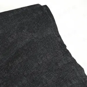 OEM ODM bamboo charcoal spunlace nonwoven buyer for adult wipes biodegradable Absorbent soft pure color