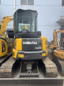 Excavadora KOMATSU PC55 de 5.5 Toneladas, 95% Nueva, Original, con EPA y CE, Usada en Agricultura, Excavadora Pequeña de 5.5 Toneladas - Product Image 2