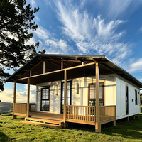 Maisons préfabriquées prêtes à l'emploi 2 3 4 5 chambres Maisons modulaires pliables extensibles en conteneurs fabriquées en panneaux sandwich en acier