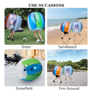 Hai Bumper Balls Inflatable Bumper bóng Dia 1.2m/4ft cơ thể cho người lớn & thanh thiếu niên ngoài trời đội chơi game - Product Image 3