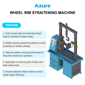 Machine de redressage de <span class=keywords><strong>jantes</strong></span> en alliage AZURE à <span class=keywords><strong>prix</strong></span> d'usine pour la <span class=keywords><strong>réparation</strong></span> de <span class=keywords><strong>jantes</strong></span> - Product Image 3