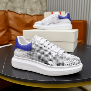 Alexander Print - Zapatillas de cuero con suela de plataforma y diseño con cordones para hombre y mujer, para uso diario, informal, para ir al trabajo, Mc.Queen - Product Image 4