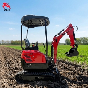 Mini-excavatrice compacte Kylin pour travaux utilitaires, aménagement paysager, construction et travaux de terrassement - Product Image 4