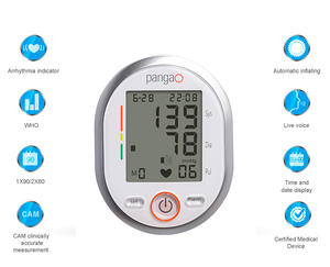 Boa qualidade esfigmomanômetro médico automático digital BP máquina pulso alta pressão arterial Monitor Home Use - Product Image 6