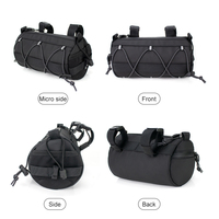 Sacs de guidon de vélo personnalisés en nylon imperméable et durable pour le voyage en montagne