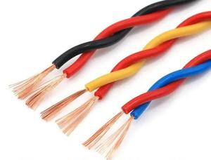 Goede kwaliteit gevlochten flexibele twisted pair kabel 2*0,5mm koper PVC isolatie elektrische kabel voor brandmeldsysteem 300V nominaal - Product Image 4