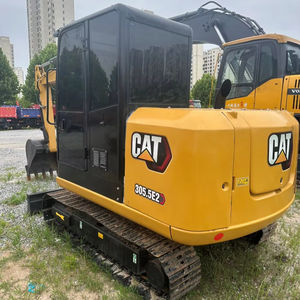 Mini-excavatrice Cat305.5 d'occasion 2022, équipement de construction Caterpillar 5,5 tonnes du Japon, composants principaux : moteur, boîte de vitesses, PLC, pompe - Product Image 1