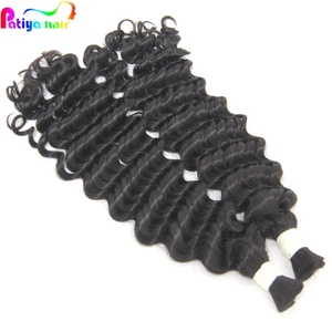 <span class=keywords><strong>Cheveux</strong></span> vierges bruts du Cambodge Remy en vrac sans trame pour tresses, pour femmes noires, ondulations profondes, tresses bohèmes, <span class=keywords><strong>cheveux</strong></span> humains naturels non traités en vrac - Product Image 4