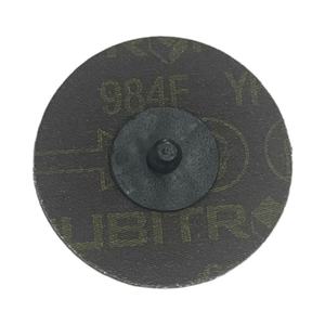 Disque à changement rapide 3M II 984F, performances optimales, grain 60/80/120+, diamètre 3 pouces, OEM pour la préparation des surfaces et l'ébavurage - Product Image 1