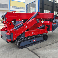 Grue araignée sur chenilles de 10 tonnes pour levage en intérieur, mini-grue araignée de 3 à 5 tonnes