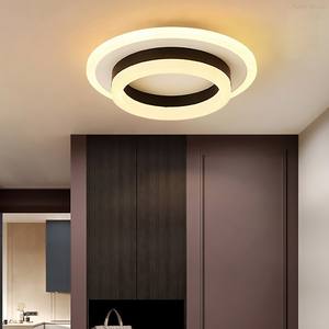 Nordic Modern LED Ceiling <b>Light</b> AC <b>Corridor</b> Home Living Room Middle Pendant Acrylic Square Plastic Remote Control IP33 2-Year - Product Image 6