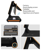 Solution de point de vente de bureau intelligente avec écran tactile capacitif 11,6 pouces, caisse enregistreuse sous Android, lecture de codes QR et paiement NFC pour une gestion efficace