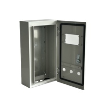 Boîtier électrique mural en métal IP54, boîte de distribution en acier, boîte de jonction, armoire de commande pour disjoncteur PLC