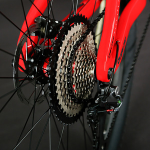 אופני הרים חדשים לשנת 2026, סופר קלים, מסיבי פחמן, שלדת טרק, 27.5 אינץ' 29 אינץ', בולמי זעזועים כפולים - Product Image 5