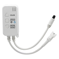 Contrôleur de bande LED intelligente Tuya RGBIC, application WiFi, synchronisation musicale double mode, couleur de rêve, décoration intérieure, bande pixel, télécommande