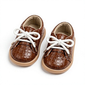 Zapatitos para Bebé Niño, Diseño de Cocodrilo, Piel Sintética, Suela Suave, Venta al Por Mayor - Product Image 1