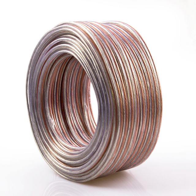 Tinned Oxygen-Free Copper Gold & Silver XLR DIN Speaker Wire for Home Theater Ceiling/KTV Stage Use Customizable