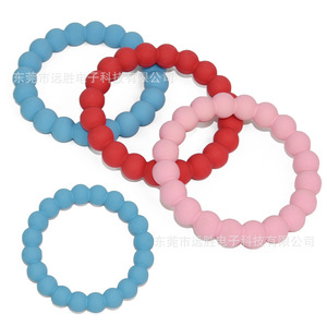 Jouets à mâcher interactifs en caoutchouc pour chiens, anneaux de traction pour la dentition, tailles S, M, L - Product Image 3