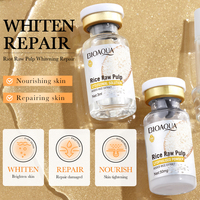 Vente en gros OEM : Kit de poudre lyophilisée hydratante, éclaircissante et réparatrice à l'acide hyaluronique et à la pulpe de riz, pour usage domestique