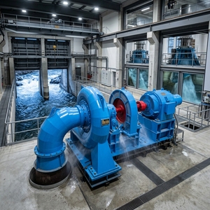 Équipement de turbine hydroélectrique miniature <span class=keywords><strong>Turgo</strong></span> sans balais, personnalisé, de haute qualité et haute efficacité - Product Image 1