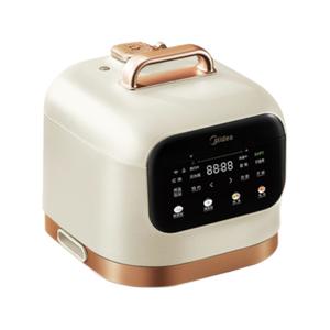 Olla a Presión Eléctrica Midea de 3L, Mini Arrocera Inteligente con Temporizador de 24H, Programable y Multifuncional, Color Blanco Ginkgo - Product Image 2