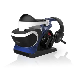 适用于Playstation VR Dualshock 4的Honcam PS VR充电器支架VR Jogos PS4超薄控制台