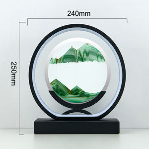 Sandales de table lumineuse de comptoir, thème <span class=keywords><strong>sable</strong></span>, nuage en flamme, lumière de table, Yoga, relaxant, peinture de <span class=keywords><strong>sable</strong></span> - Product Image 5