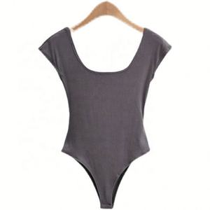 Body de <span class=keywords><strong>Mujer</strong></span> con Cuello Cuadrado y Espalda Descubierta, Estilo Sensual - Product Image 4