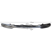 Nouveau Spoiler avant en fibre de carbone style V OLOTDI pour BMW Série 5 F10, finition noir carbone, finition sous vide