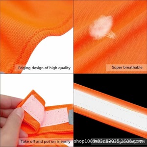 Écharpe réglable haute visibilité pour <span class=keywords><strong>chien</strong></span> <span class=keywords><strong>Bandana</strong></span> à motif solide réfléchissant pour la sécurité nocturne en toutes saisons-pour Noël - Product Image 6