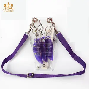 Túi Kéo Cắt Tóc Bằng <span class=keywords><strong>PVC</strong></span> Trong Suốt Thiết Kế Nhật Bản Túi Đựng Dụng Cụ Làm Tóc Đeo Vai - Product Image 1