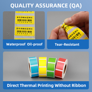 Nhà Máy Tùy Chỉnh Trực Tiếp Nhiệt Nhạy Cảm Tổng Hợp Giấy Dầu Không Thấm Nước Chịu Mài Mòn Bền Mạnh Mẽ Dính Miễn Phí Khuyến Mãi - Product Image 3