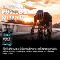 Capsules de Shilajit ultra puissantes, énergie naturelle, soutien immunitaire musculaire articulaire, complément alimentaire
