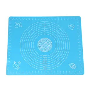 Tapis de cuisson en Silicone antiadhésif personnalisé pour la cuisson, plaque de cuisson pour barbecue, four à pâtisserie, pétrissage de la pâte à rouler