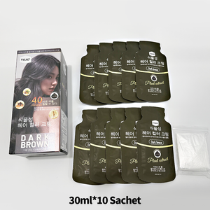 VOJO Tinta per Capelli in Schiuma <span class=keywords><strong>Senza</strong></span> <span class=keywords><strong>Ammoniaca</strong></span> K-Beauty 30ml*10 Bustine, Formula Vegetale, Colore di Lunga Durata, Facile da Applicare Fai-da-Te - Product Image 5