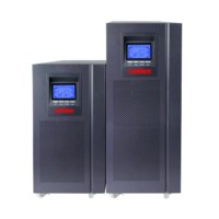Onduleur en ligne monophasé 6 kVA 10 kVA avec carte SNMP, compatibilité informatique 4G, alimentation de secours ininterrompue