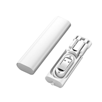Kit de câbles de données multifonctions 60W en promotion – Adaptateur USB Micro Type-C, câble de charge, boîte portable OEM avec support de téléphone pour les voyages