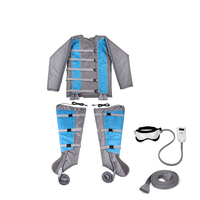 Appareil professionnel vertical à 24 coussins d'air pour amincissement corporel, réduction de la cellulite, drainage lymphatique, détoxification, combinaison de pressothérapie