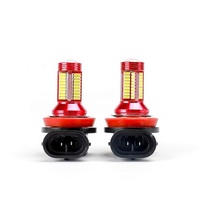 RCJ Nouveau H8 Auto LED Phares Antibrouillard 12W Ampoules de Remplacement pour Phares de Voiture et Feux de Conduite-Certifié CE 50000hrs Durée de Vie
