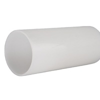 Tuyau d'irrigation blanc en PVC de 15mm pour le transport des eaux usées, bonne vente
