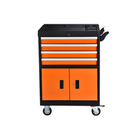 Armoire à outils professionnelle pour mécanicien, en acier laminé à froid, anti-corrosion, robuste, à 4 tiroirs, sur roulettes, couleur personnalisable OEM, garantie 3 ans