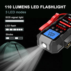 Multifonction Portable Lithium Auto Super Condensateur Démarreur de Voiture Banque d'Alimentation Booster de Batterie Démarreur de Voiture 12V 8250A <span class=keywords><strong>26000mAh</strong></span> - Product Image 3