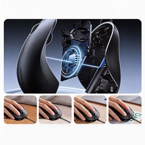 UGREEN MK331 Wired <b>Keyboard</b> Mouse Combo 104 Keys Membrane Silent <b>Keyboard</b> Set - Product Image 3